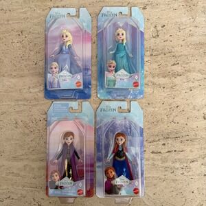 Disney Princess small mini doll Frozen 1 & 2 Anna & Elsa